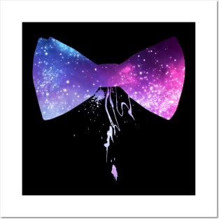 Galaxy Bow Tie Posters and Art